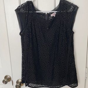 Stitch fix black lace top